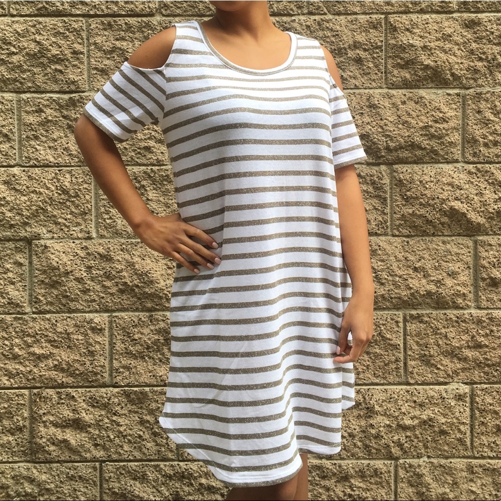 Soft Striped New York and Co Dress